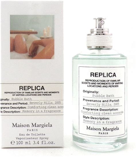 replica bubble bath perfume notes|margiela bubble bath.